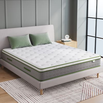 Novilla 10-inch Gel Memory Foam and Innerspring Hybrid Mattress
