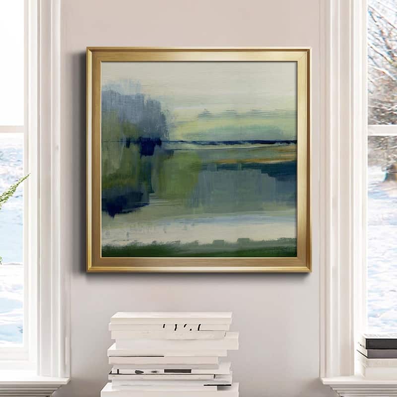 Glistening Meadow Detail I-Premium Framed Canvas - Ready to Hang