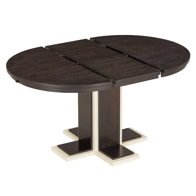 Round Dining Table for 4 with Chairs Set