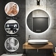 preview thumbnail 5 of 9, Round Frameless Wall Mount Anti Fog LED Light Bathroom Vanity Mirror