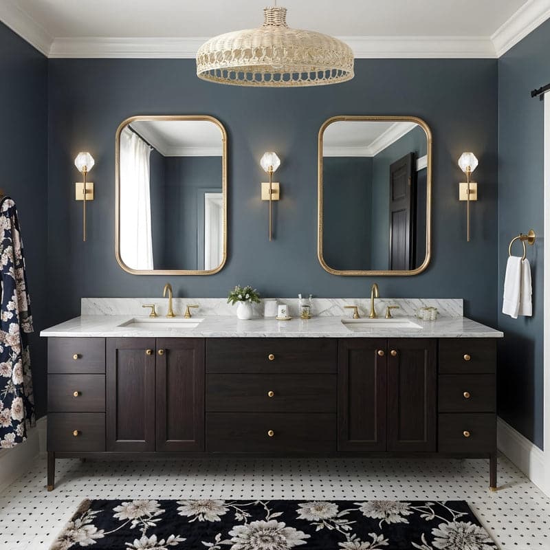 Verona Rattan Pendant Light - Natural Large Drum 1-Light Handwoven Ceiling Light For Modern, Transitional, Farmhouse Room Decor