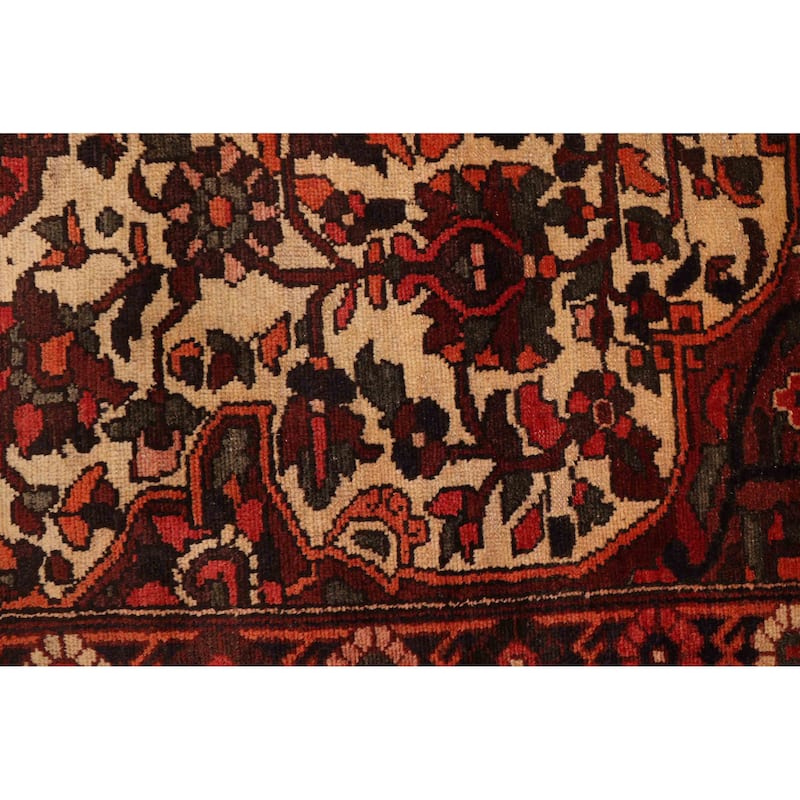 ECARPETGALLERY Hand-knotted Kayseri Vintage Cream Wool Rug - 6'8 x 9'8