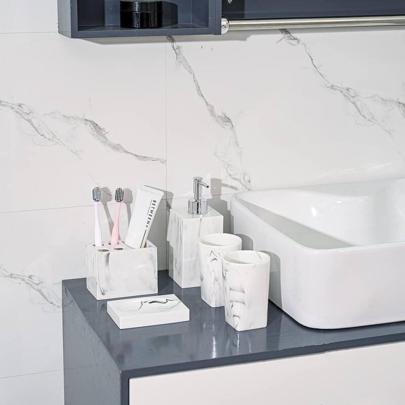 Marble Look Bathroom Sets