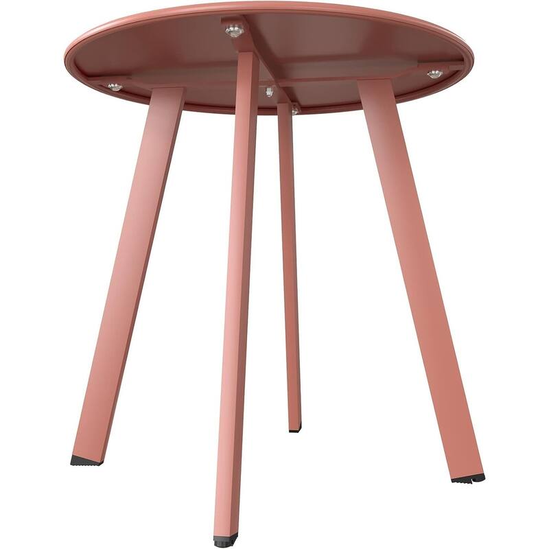 18" or 28" Round Outdoor Side Table End Table Coffee Table