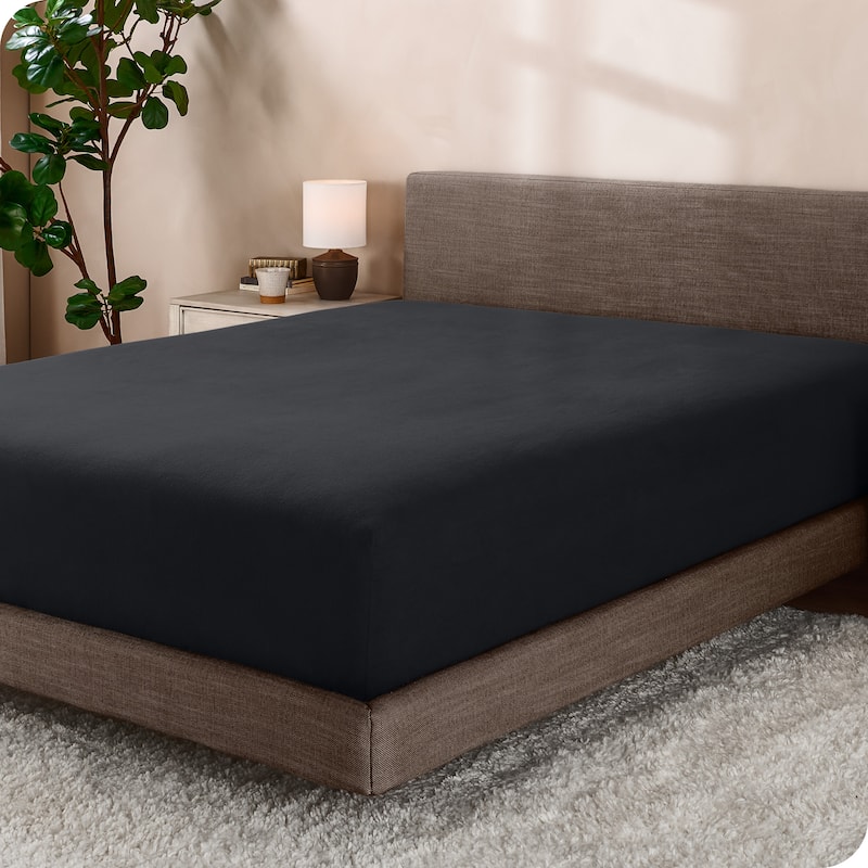 Bare Home Polar Fleece Fitted Bottom Sheet