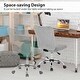 preview thumbnail 18 of 28, Gymax Armless Leisure Office Chair Adjustable Swivel Task Chair
