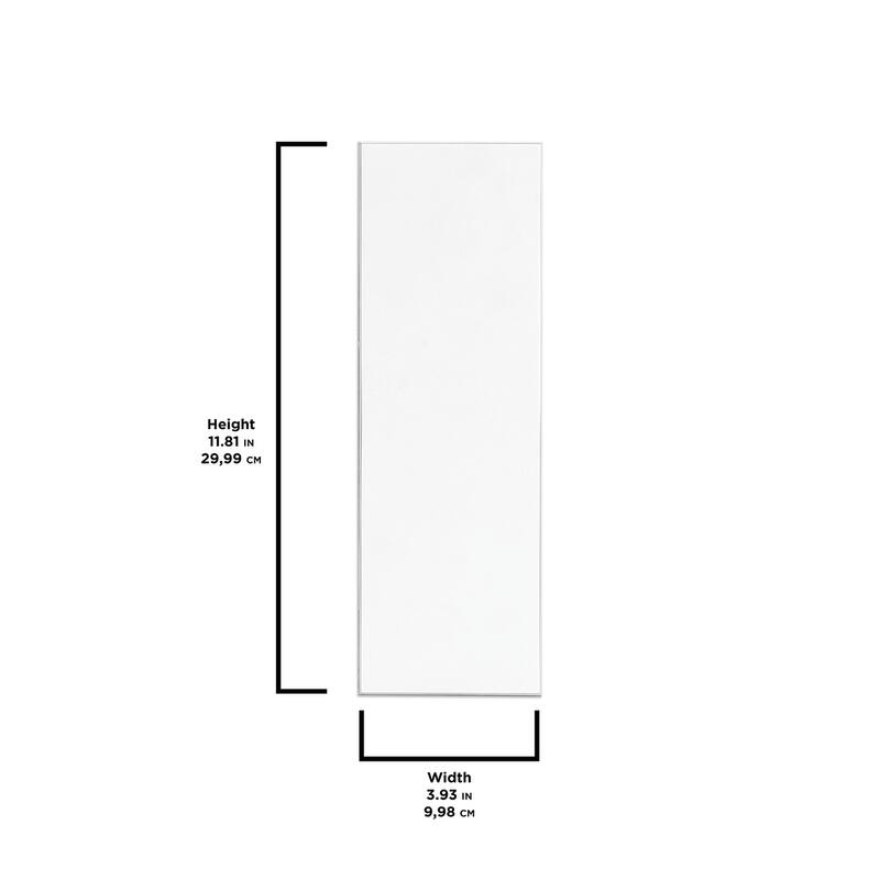 Subway White Peel and Stick Luxury Wall Tiles