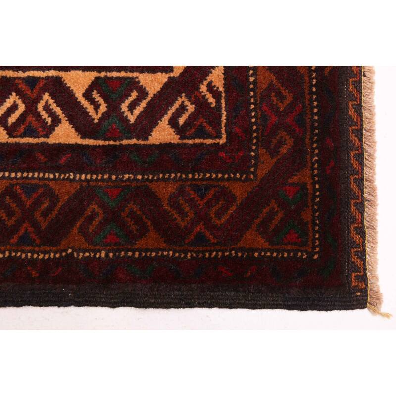 ECARPETGALLERY Hand-knotted Teimani Beige, Brown Wool Rug - 3'9 x 6'0