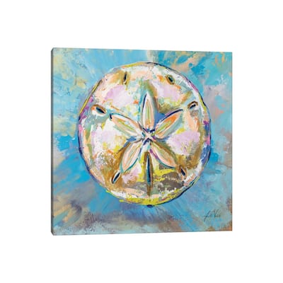 iCanvas "Sand Dollar" by Jeanette Vertentes Canvas Print