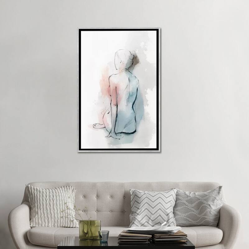 iCanvas "Pastel Woman II" by Isabelle Z Framed