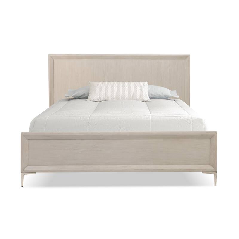 Furniture of America Fable Modern 6-Piece Solid Wood Panel Bedroom Set