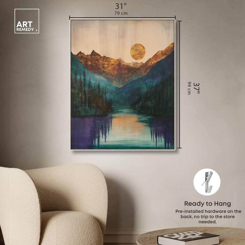 Secrets of the Lake Canvas by Art Remedy