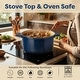 preview thumbnail 16 of 40, Gotham Steel 5QT Dutch Oven Ceramic Nonstick Lightweight Self Basting Lid