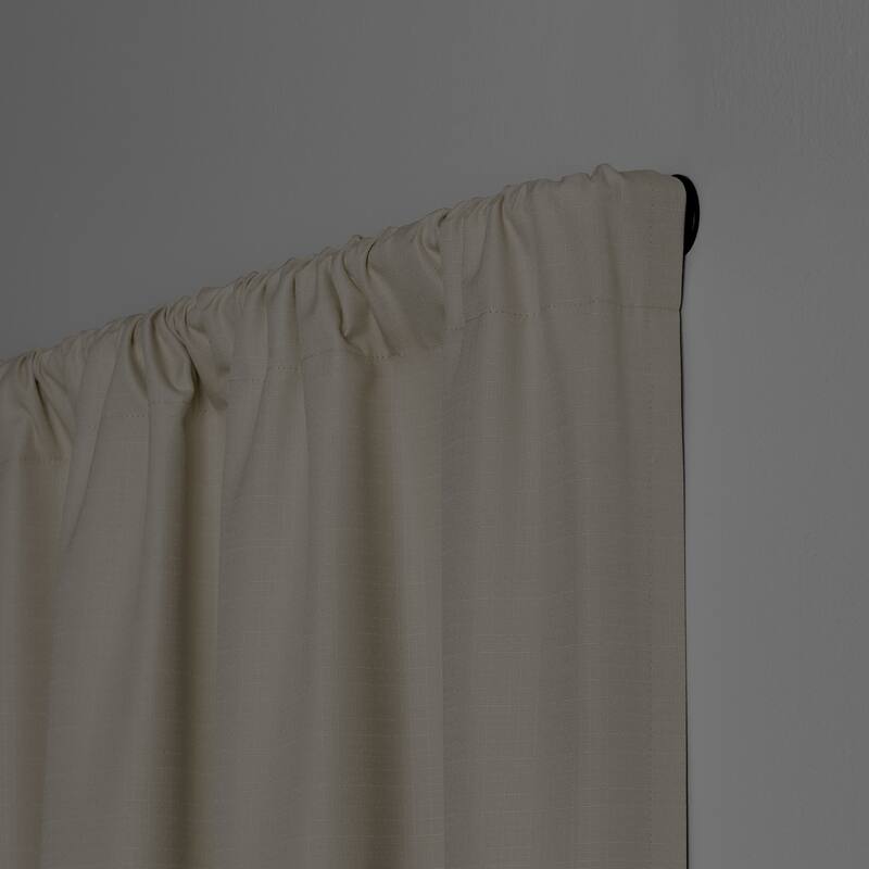 Eclipse Clinton 5/8" Blackout Wrap Curtain Rod