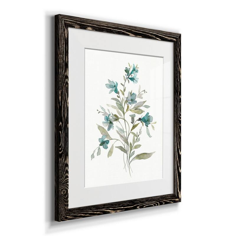 Linen Botanical III-Premium Framed Print - Ready to Hang