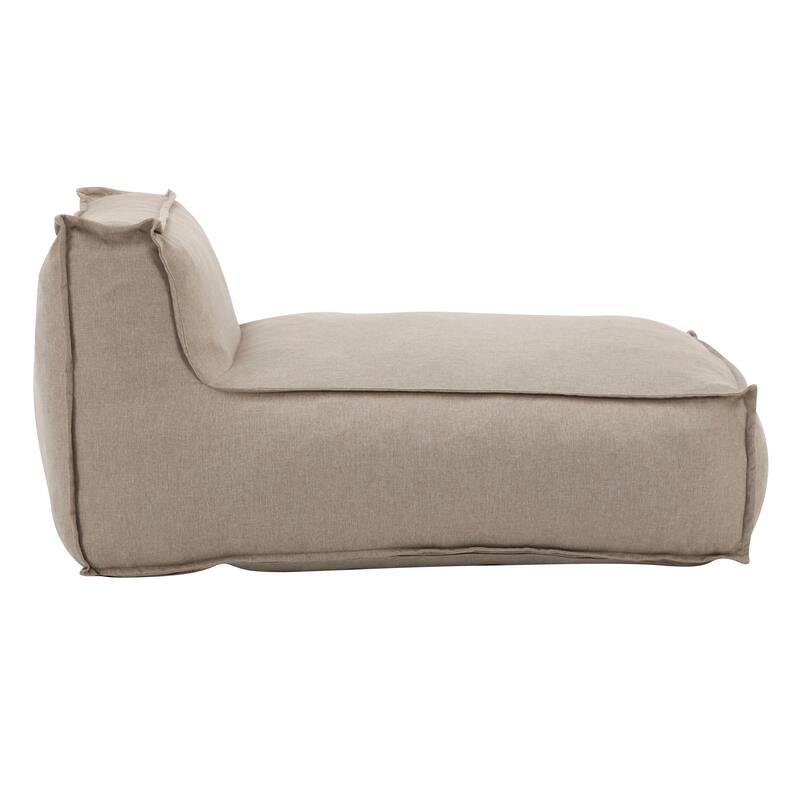 Christopher Knight Home- Harper Fabric Outdoor Bean Bag Lounger Chair