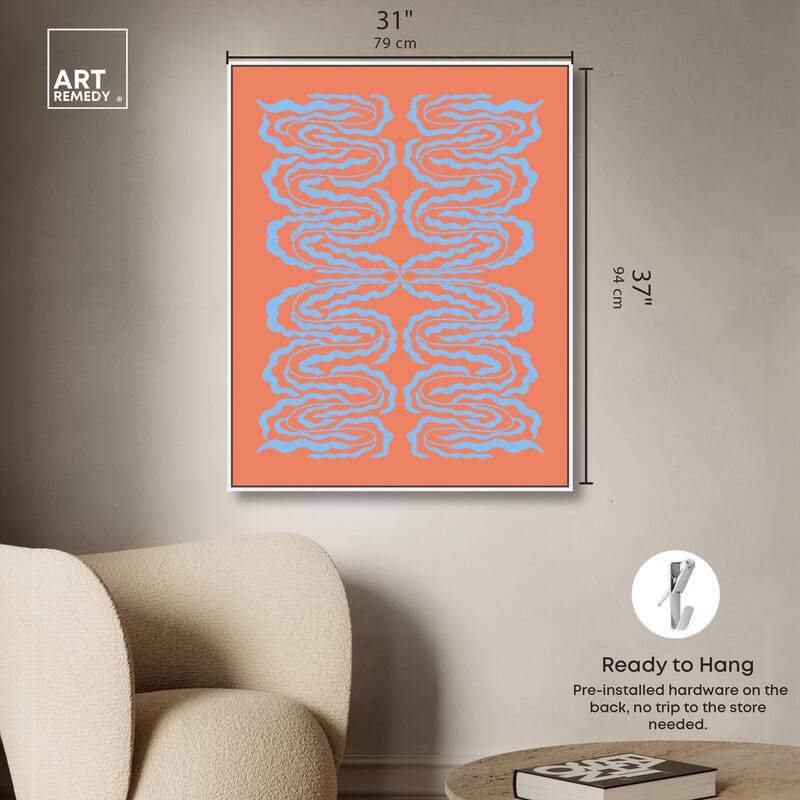 Artsy Pattern Canvas by Art Remedy