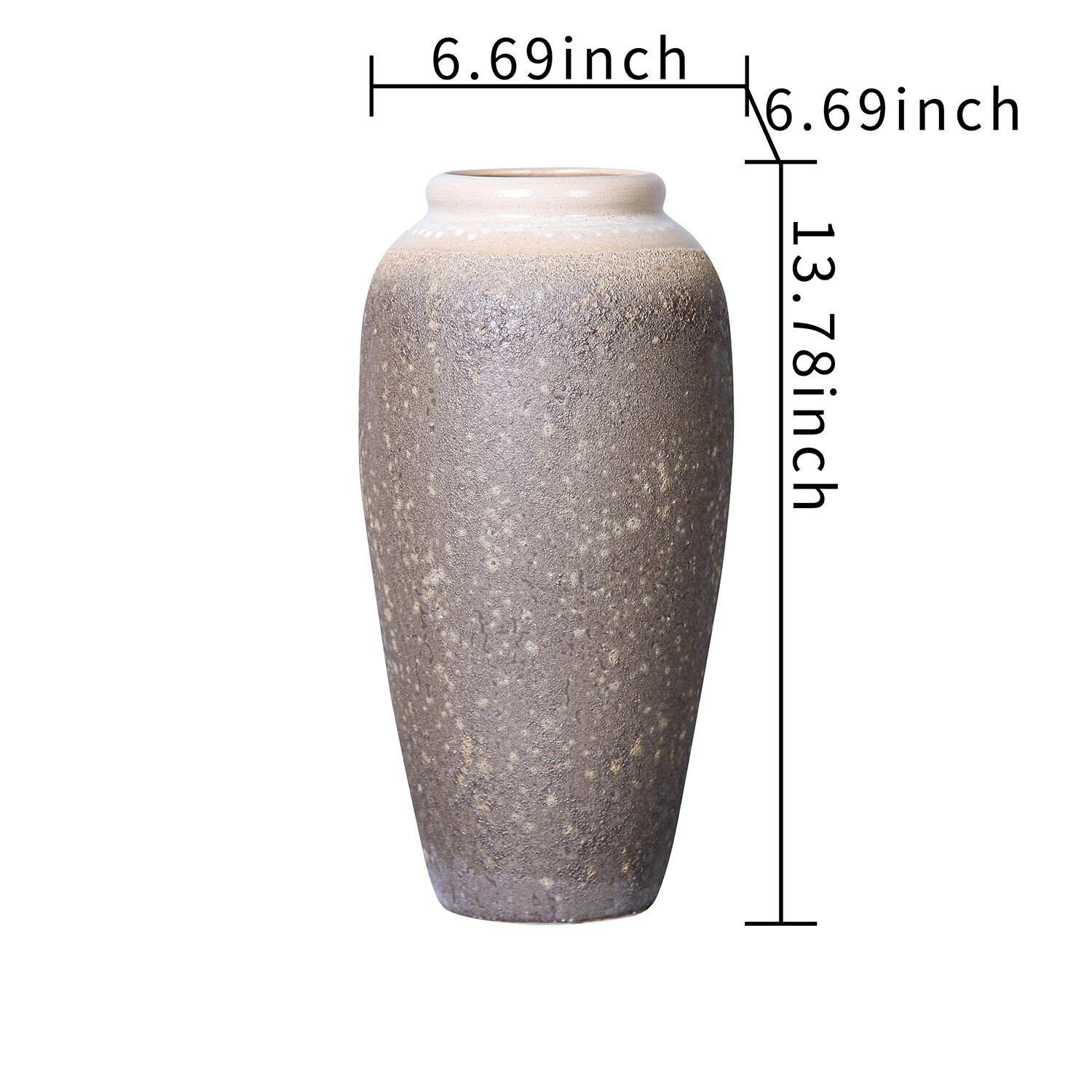 Unique Design Vintage Sand Ceramic Vase