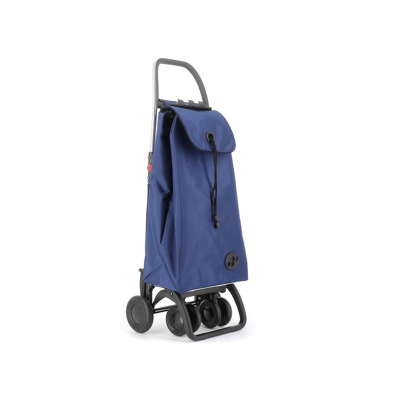 Rolser I-Max MF 4 Wheels 2 Swivelling Foldable Shopping Trolley - 41.34" H x 15.55" W x 12.8" D