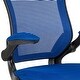 preview thumbnail 24 of 51, Mid-back Mesh Ergonomic Flip-up Arms Drafting Chair