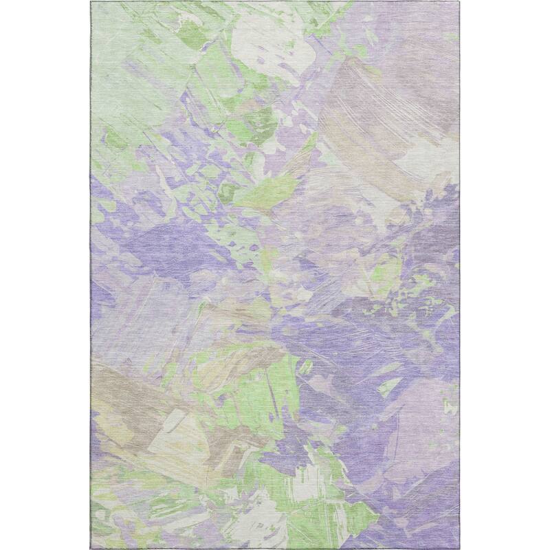 Premium Washable Super Soft Modern Brushstrokes Mayfield Rug