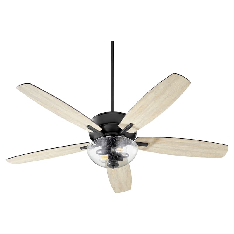 Quorum International Breeze 52" 5 Blade LED Ceiling Fan with Round
