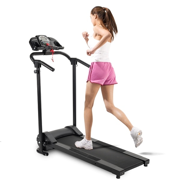 Folding electric treadmill motorized running hotsell machine