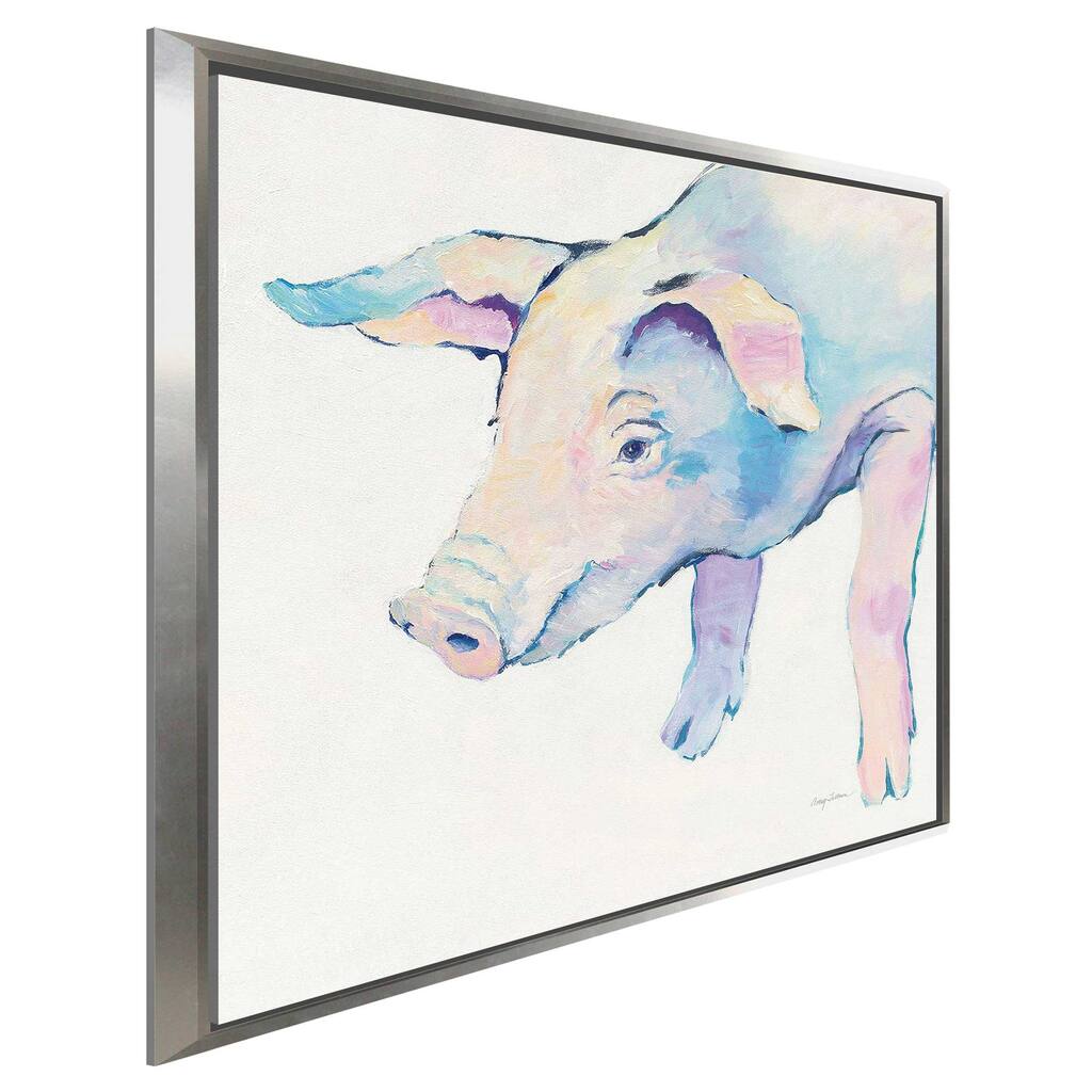 "Horatio Crop" Print on Floating Canvas