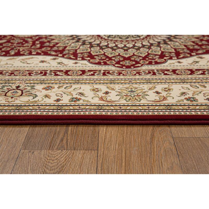 Izmir Collection Multicolor Transitional Area Rug