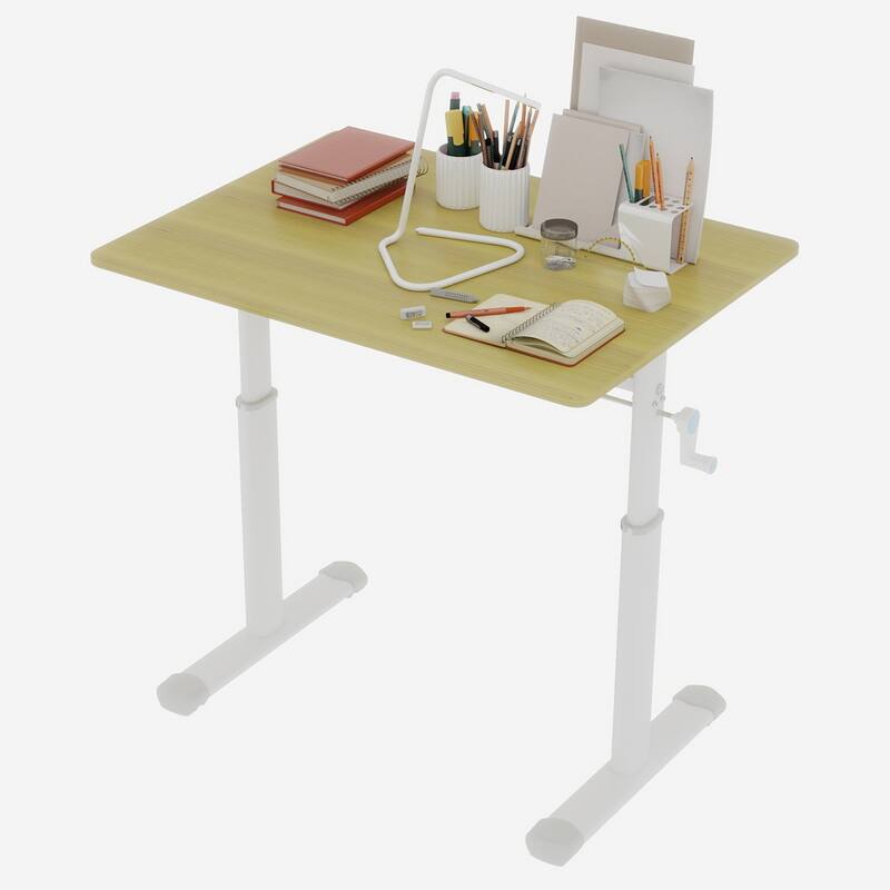 Adjustable compact design study desk suitable for children and adults