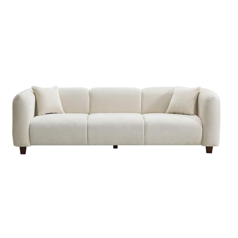 Christopher Knight Home - Silo Modern Upholstered 3-Seater Sofa
