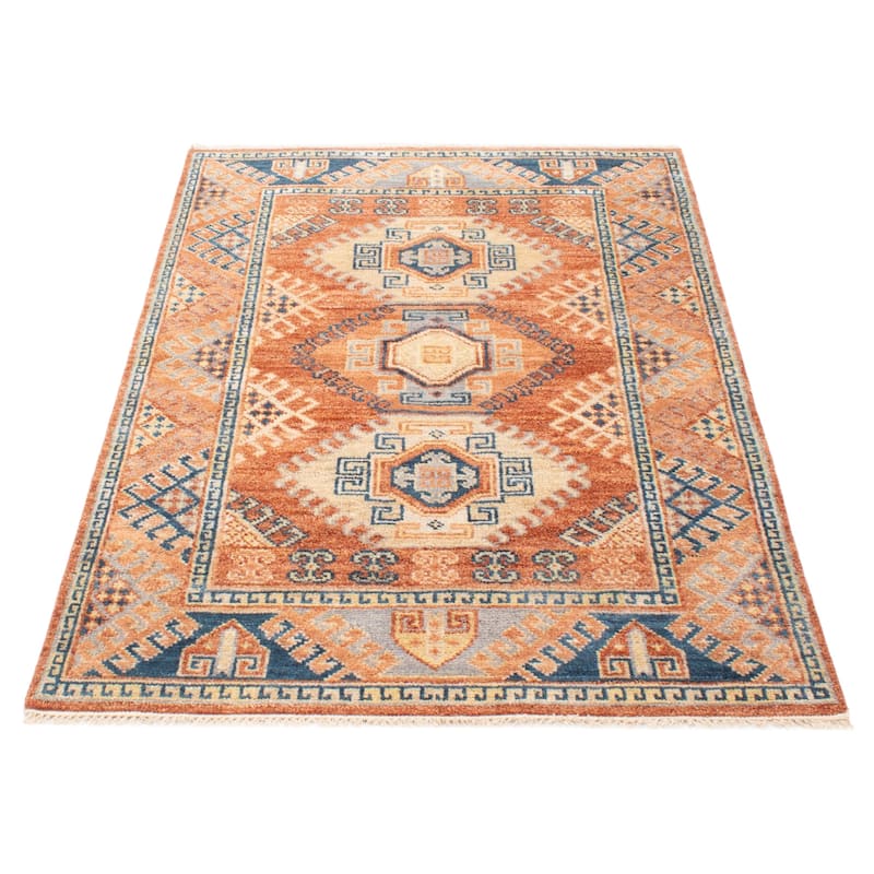 ECARPETGALLERY Hand-knotted Jules Serapi Copper Wool Rug - 5'5 x 7'9