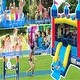 preview thumbnail 6 of 4, Inflatable Water Park Bounce House with Slides, Basketball Hoop and 1100-Watt Blower - 22.5x12x18ft