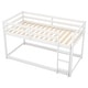 preview thumbnail 13 of 24, Safety Design Twin over Twin Floor Bunk Bed with Ladder