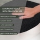 preview thumbnail 13 of 189, Home Weavers Waterford Collection Cotton Toilet Lid Rug | Elastic Fit | Fit Most Standard Toilet Lid | 18"x18"