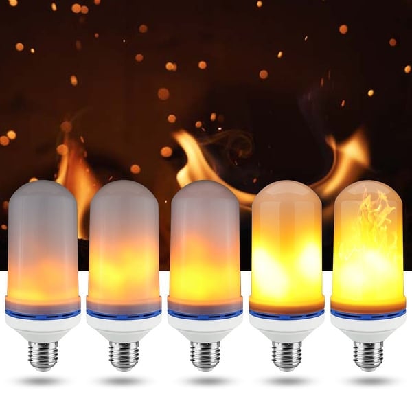 HOT G4 Flicker Flame Light 12V 2W LED Burning Light Bulb Fire Lamp Decor Conven 