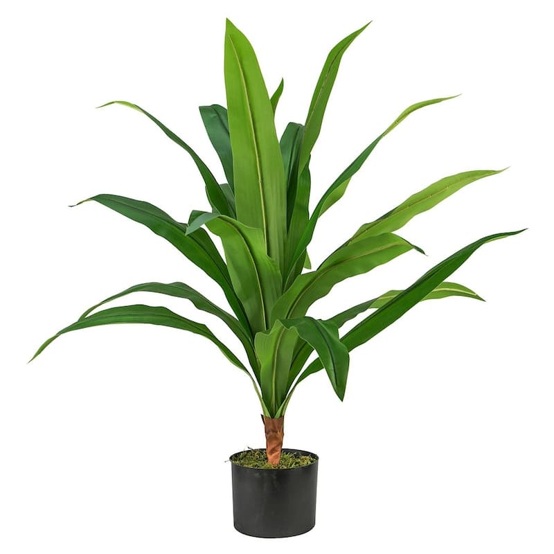 3-foot Artificial Dracaena in Pot