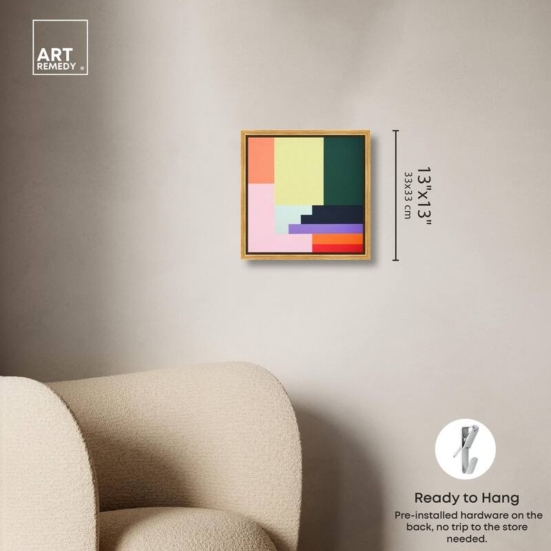 Rectilinear Rhapsody II Canvas by Art Remedy