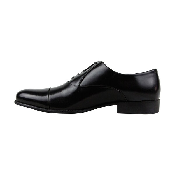 kenneth cole command chief cognac dress shoe