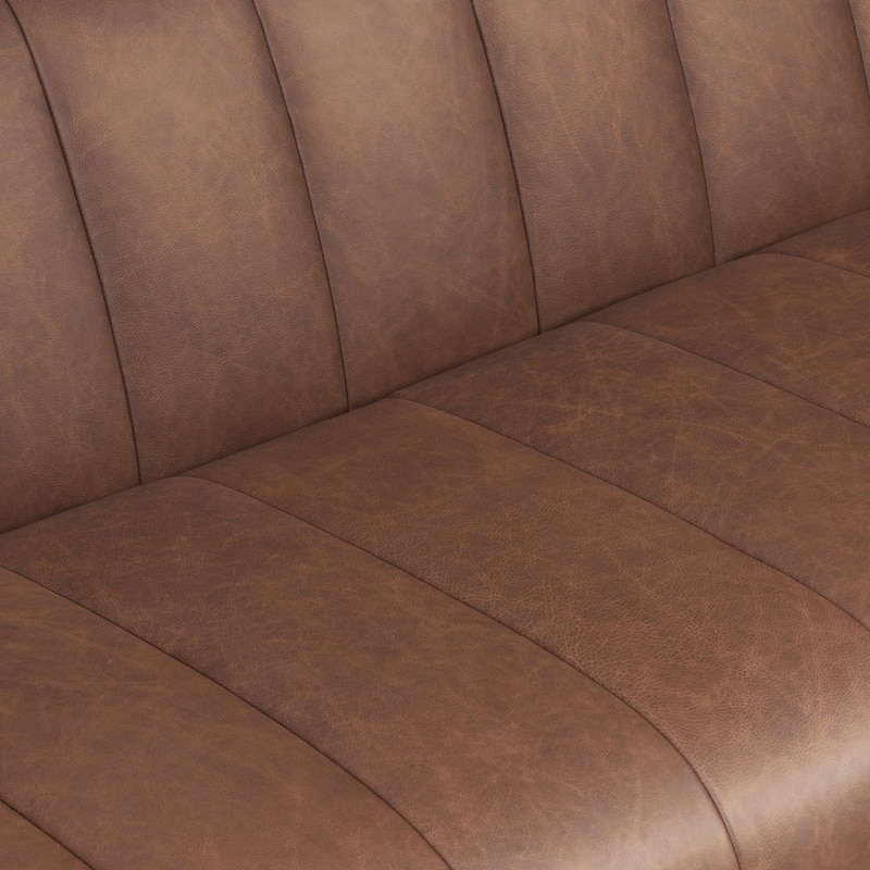 Poly & Bark Canale Sofa - Full Grain Genuine Italian Leather