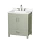 Option Light Green / Giotto Quartz Top / Brushed Nickel
