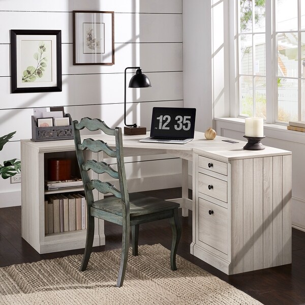 Corner desk with file cabinet discount