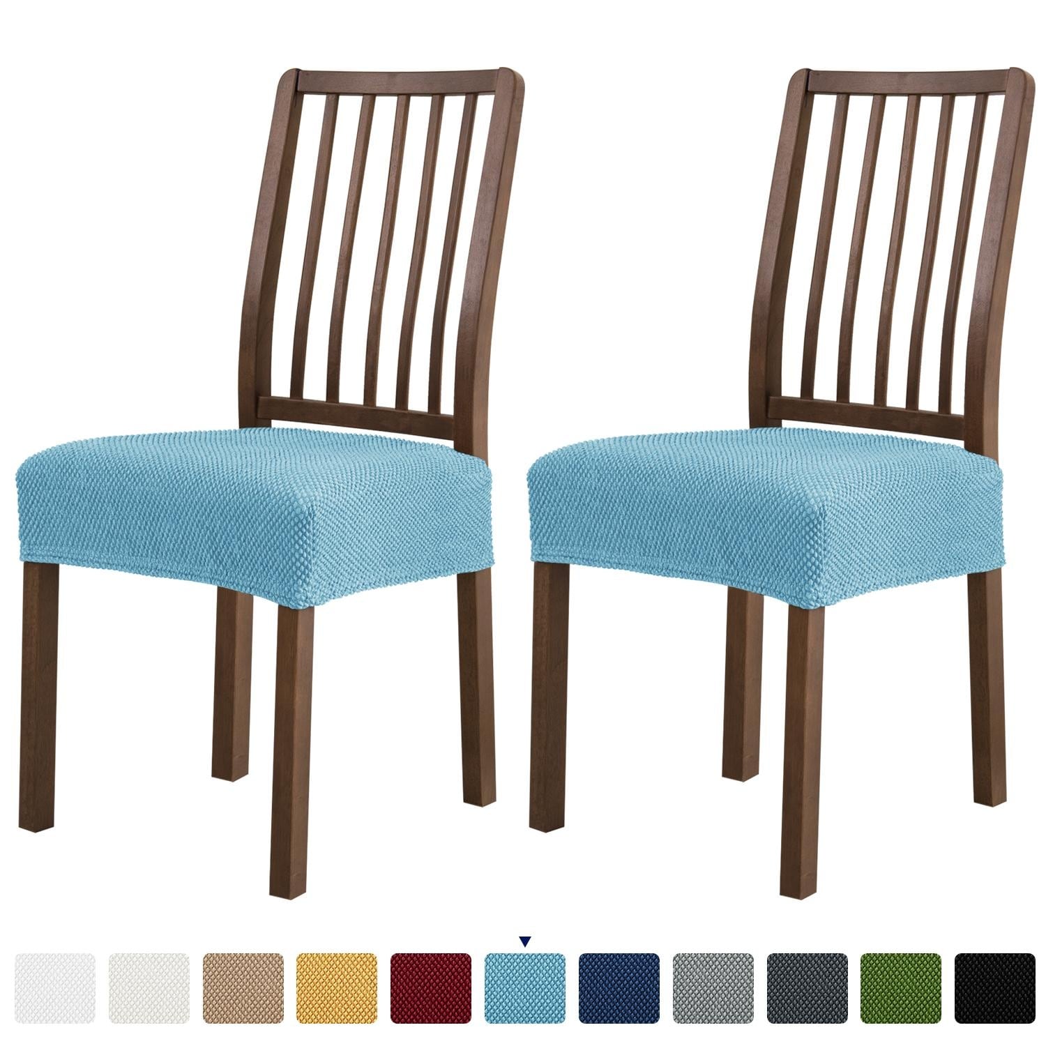 Model Style Color Dining Room Chair Covers Slipcovers Removable Stretch Elastic 