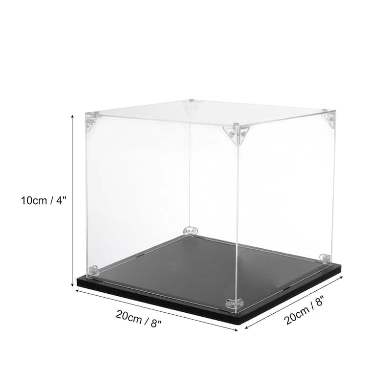 Acrylic Display Case, for Displaying Collectibles, Dolls, Model Car - 8"x8"x4"