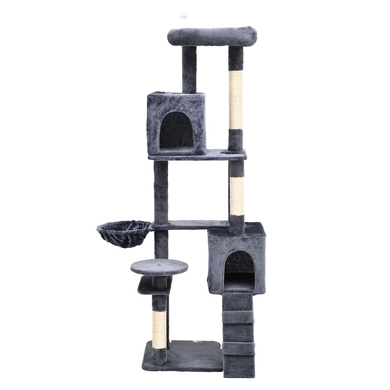 Moasis 71"H Velvet Cat Tree