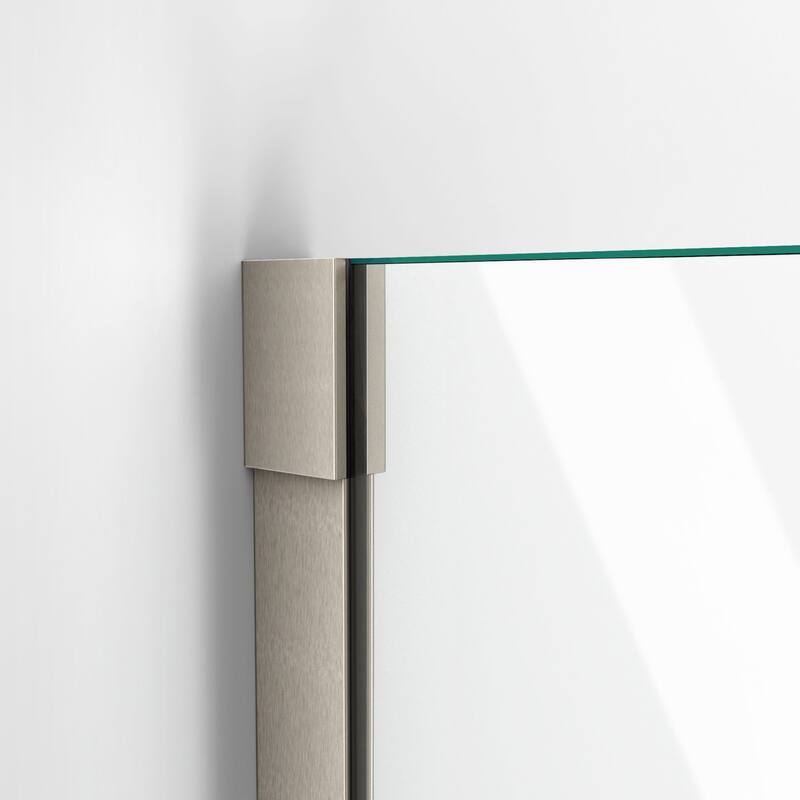 DreamLine Unidoor-X 65-65 1/2 in. W x 72 in. H Frameless Hinged Shower Door - 65" - 65.5" W