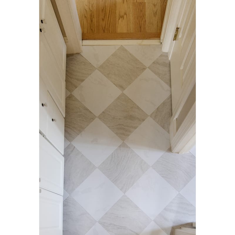 Chris Loves Julia x FloorPops Bonneville Beige Peel and Stick Floor Tiles