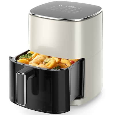 Air Fryer 6 Quart Capacity with Window Square Air Fryer 12-in-1 Air Fry
