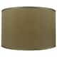 Classic Drum Faux Silk Lamp Shade 8-inch to 16-inch Available - 16" - Gold