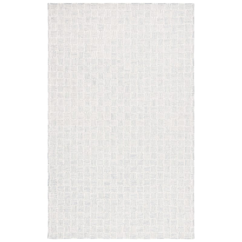 SAFAVIEH Handmade Micro-Loop Courteney Transitional Wool Rug